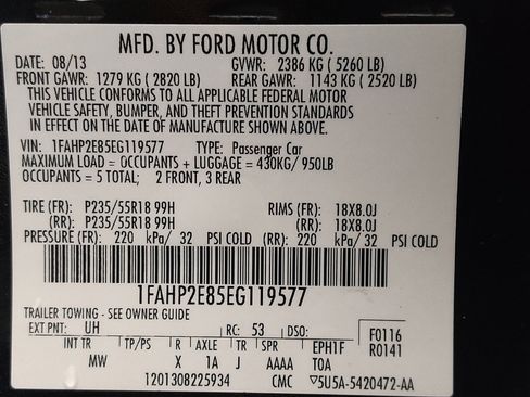 Used 2014 Ford Taurus SEL FWD image 33