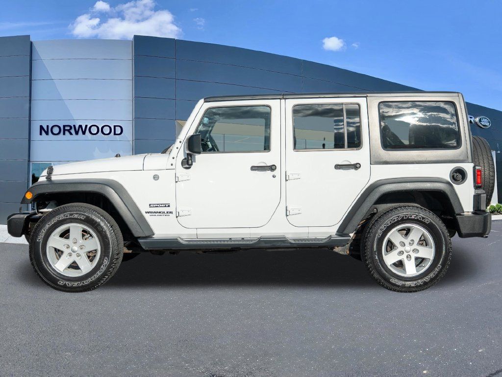 Used 2017 Jeep Wrangler Unlimited Sport w/ Quick Order Package 24S AWD/4WD image 7