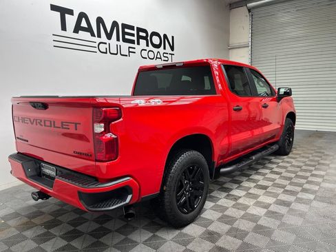 Used 2025 Chevrolet Silverado 1500 Custom w/ Turbomax Blackout Package AWD/4WD image 7