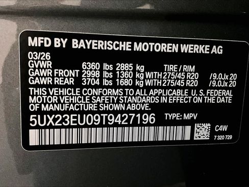 New 2026 BMW X5 xDrive40i w/ Off-Road Package AWD/4WD image 12