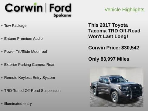 Used 2017 Toyota Tacoma TRD Off-Road image 6