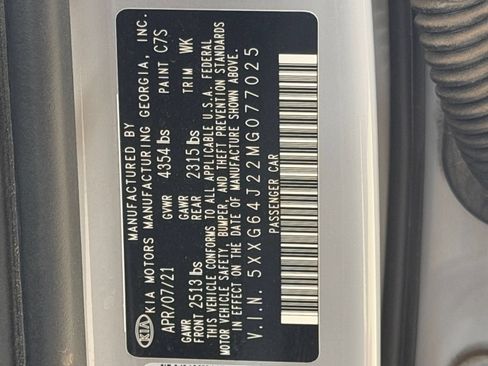 Used 2021 Kia K5 GT-Line w/ GT-Line FWD Premium Package image 30