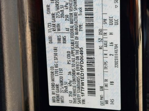 Used 2023 Ford F150 XLT w/ Equipment Group 302A High AWD/4WD image 36