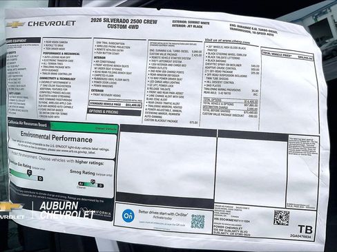 New 2026 Chevrolet Silverado 2500 Custom w/ Custom Value Package image 14