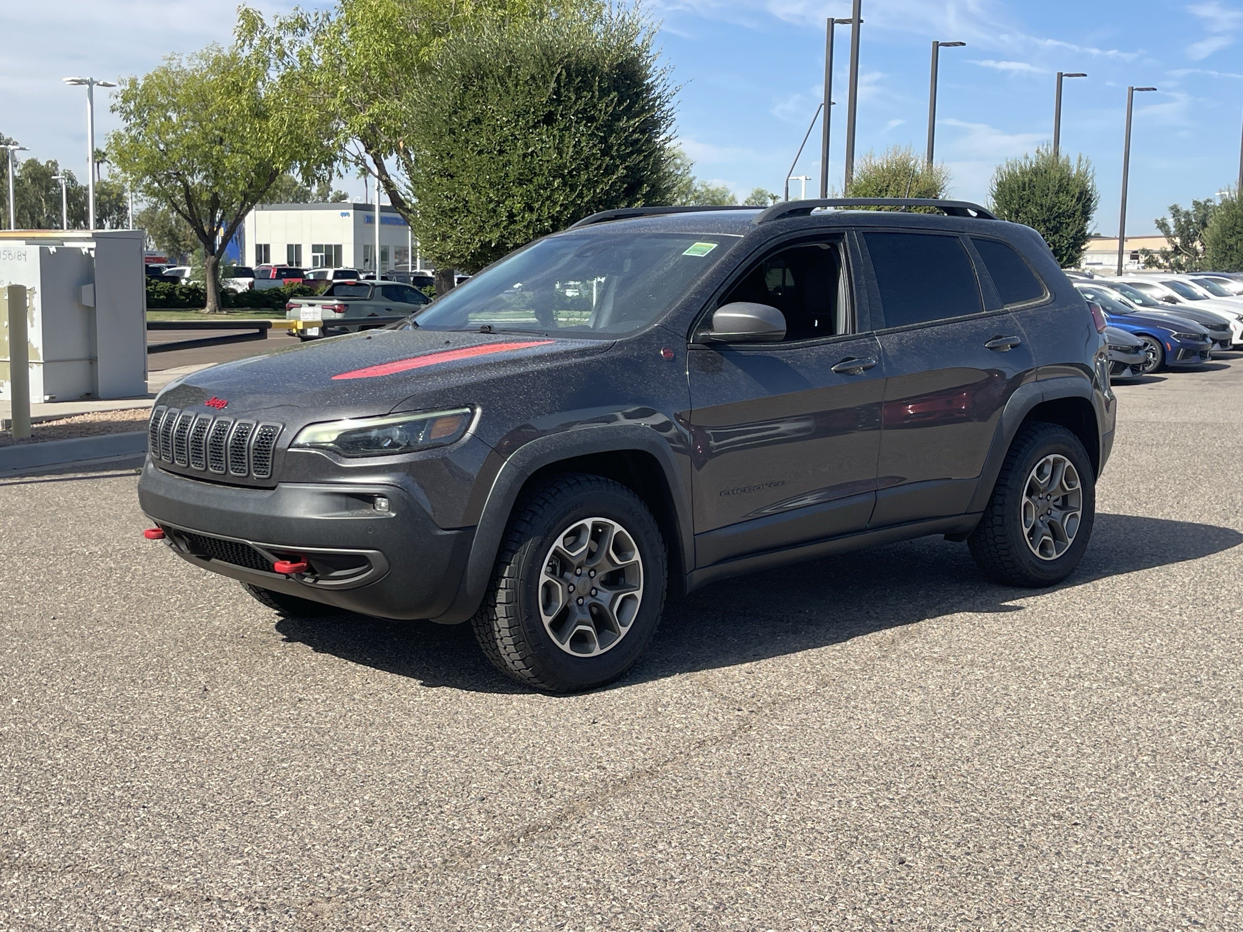 Used 2021 Jeep Cherokee Trailhawk w/ Sun, Sound & Nav Group AWD/4WD image 2