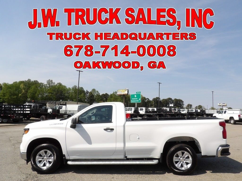 Used 2024 Chevrolet Silverado 1500 W/T w/ WT Fleet Convenience Package RWD image 2