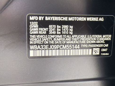 Used 2023 BMW 760i xDrive image 20