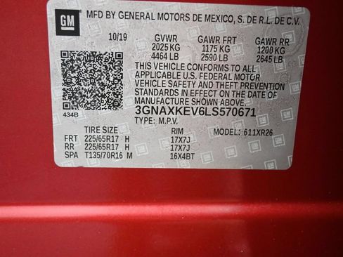 Used 2020 Chevrolet Equinox LT FWD image 5