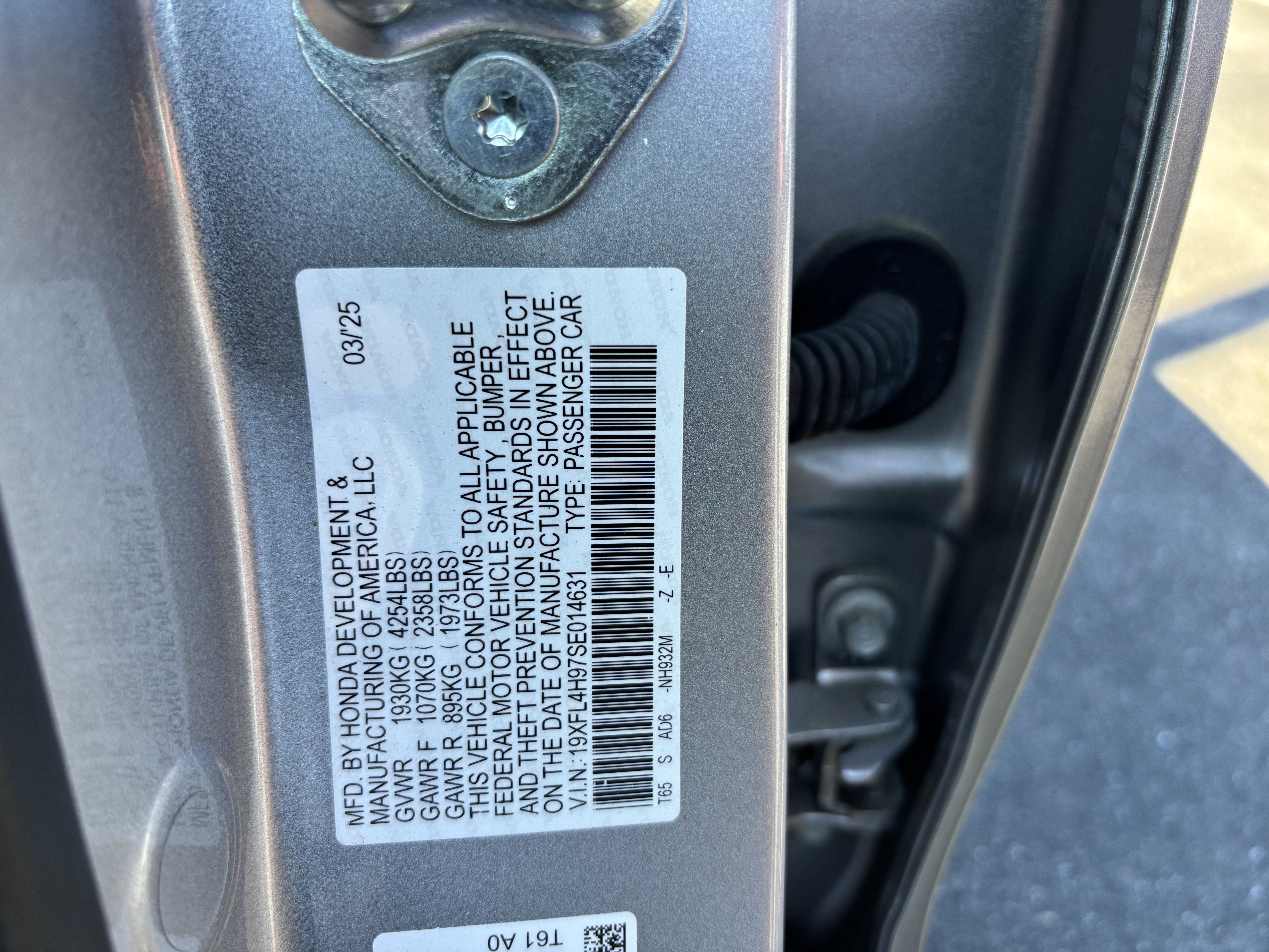 Used 2025 Honda Civic Sport Touring image 38