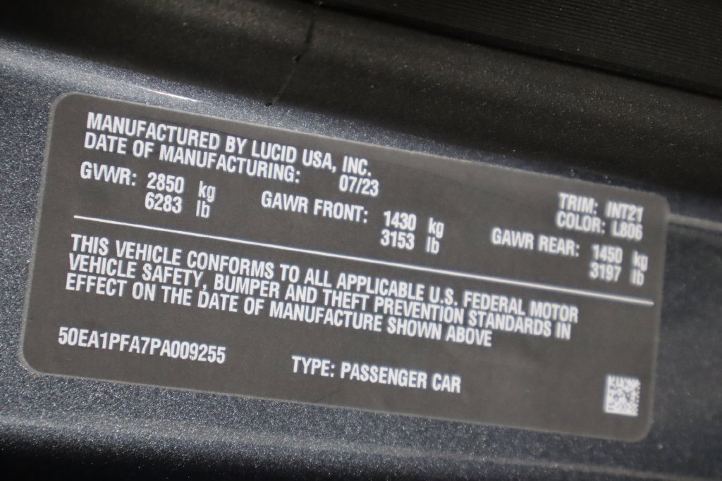 Used 2023 Lucid Air Pure AWD/4WD image 39