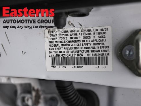 Used 2020 Honda Civic EX image 34