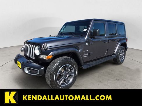 Used 2023 Jeep Wrangler Unlimited Sahara w/ Cold Weather Group AWD/4WD image 1