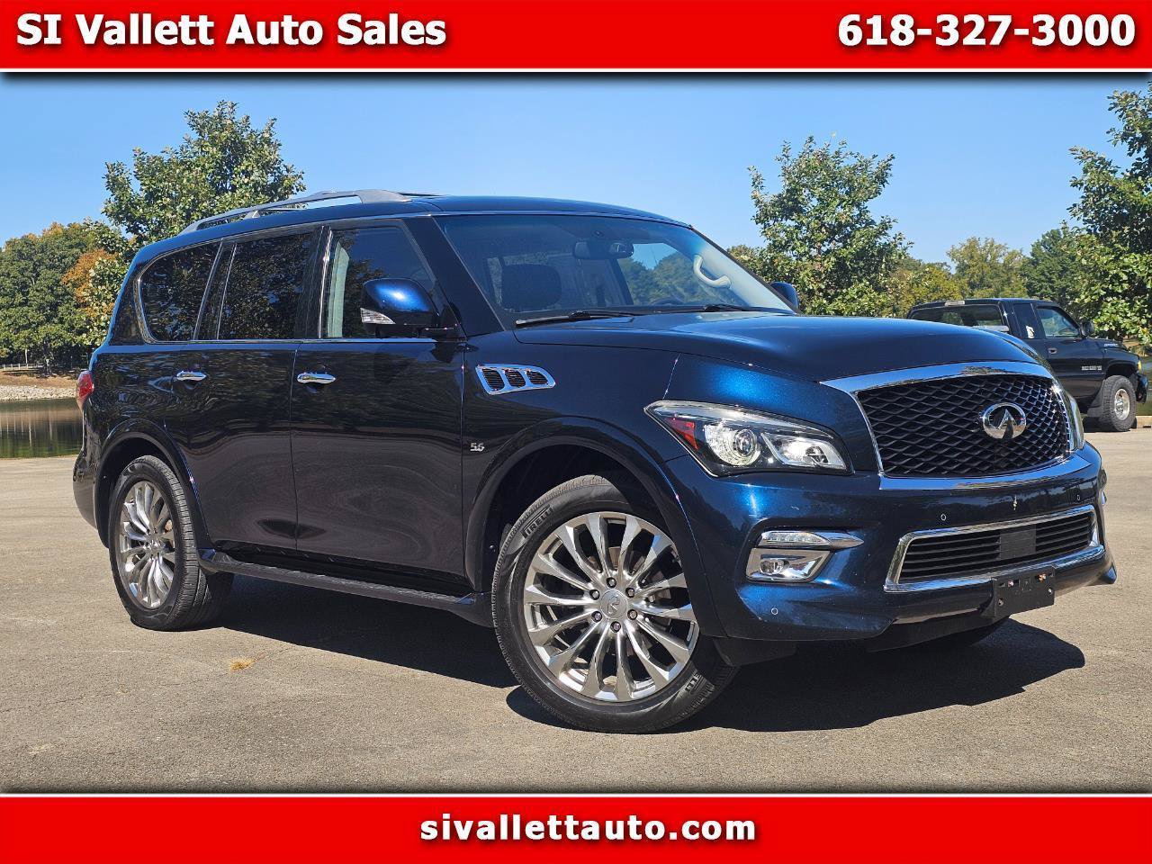 Used 2015 INFINITI QX80 4WD w/ 22" Wheel Package image 1