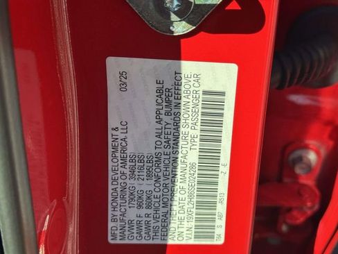 Certified 2025 Honda Civic Sport image 16