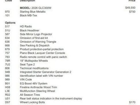 Certified 2026 Mercedes-Benz GLC 300 image 4