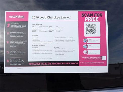 Used 2016 Jeep Cherokee Limited w/ Luxury Group image 23