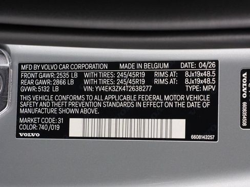 New 2026 Volvo EX30 Plus AWD/4WD image 16