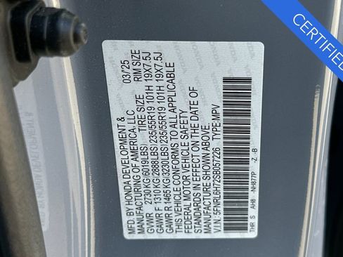 Certified 2025 Honda Odyssey Sport-L image 35