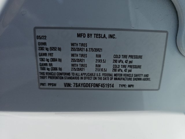 Used 2022 Tesla Model Y Performance AWD/4WD image 31