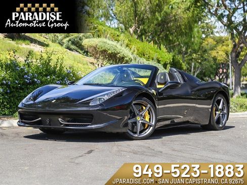 Used 2013 Ferrari 458 Spider RWD image 1