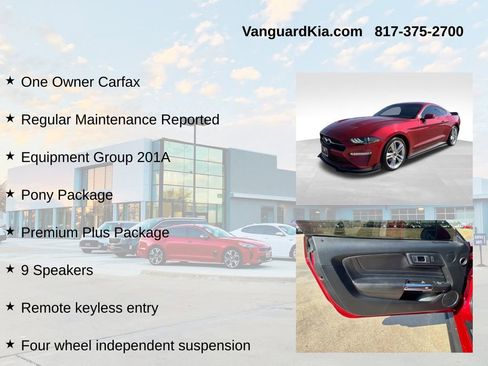 Used 2020 Ford Mustang Premium w/ Equipment Group 201A image 6