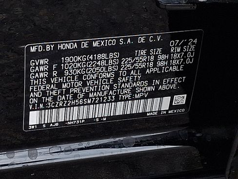 Used 2025 Honda HR-V Sport image 27