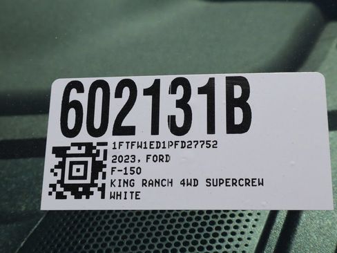Used 2023 Ford F150 King Ranch w/ Equipment Group 601A High AWD/4WD image 39