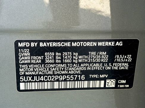 Used 2023 BMW X5 M50i w/ Executive Package AWD/4WD image 41