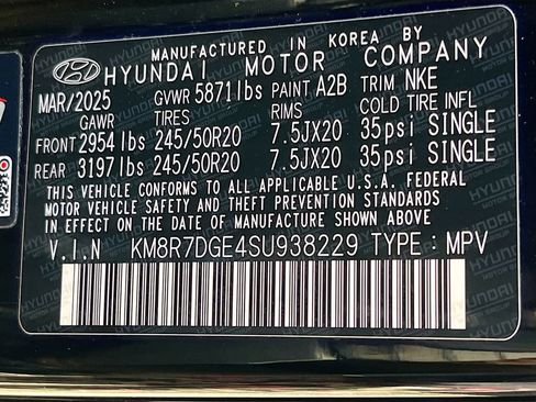 Used 2025 Hyundai Palisade Calligraphy AWD/4WD image 35