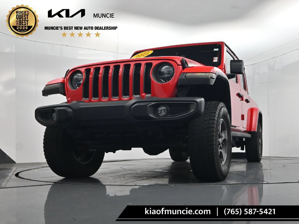 Used 2022 Jeep Gladiator Rubicon w/ LED Lighting Group AWD/4WD image 47