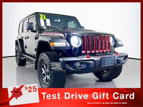 Used 2021 Jeep Wrangler Unlimited Rubicon image 1