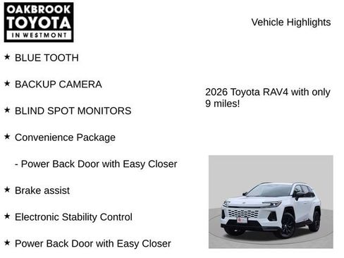 Used 2026 Toyota RAV4 SE w/ Weather Package AWD/4WD image 6