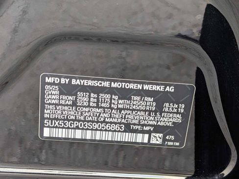 Used 2025 BMW X3 xDrive30i w/ Premium Package AWD/4WD image 38