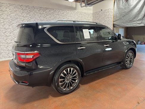 Used 2021 Nissan Armada Platinum w/ Captain's Chairs Package AWD/4WD image 7
