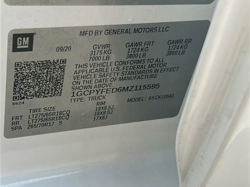 Used 2021 Chevrolet Silverado 1500 LT Trail Boss w/ Convenience Package II image 51