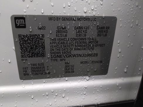 Used 2022 Chevrolet Traverse LT w/ LPO, Floor Liner Package AWD/4WD image 33