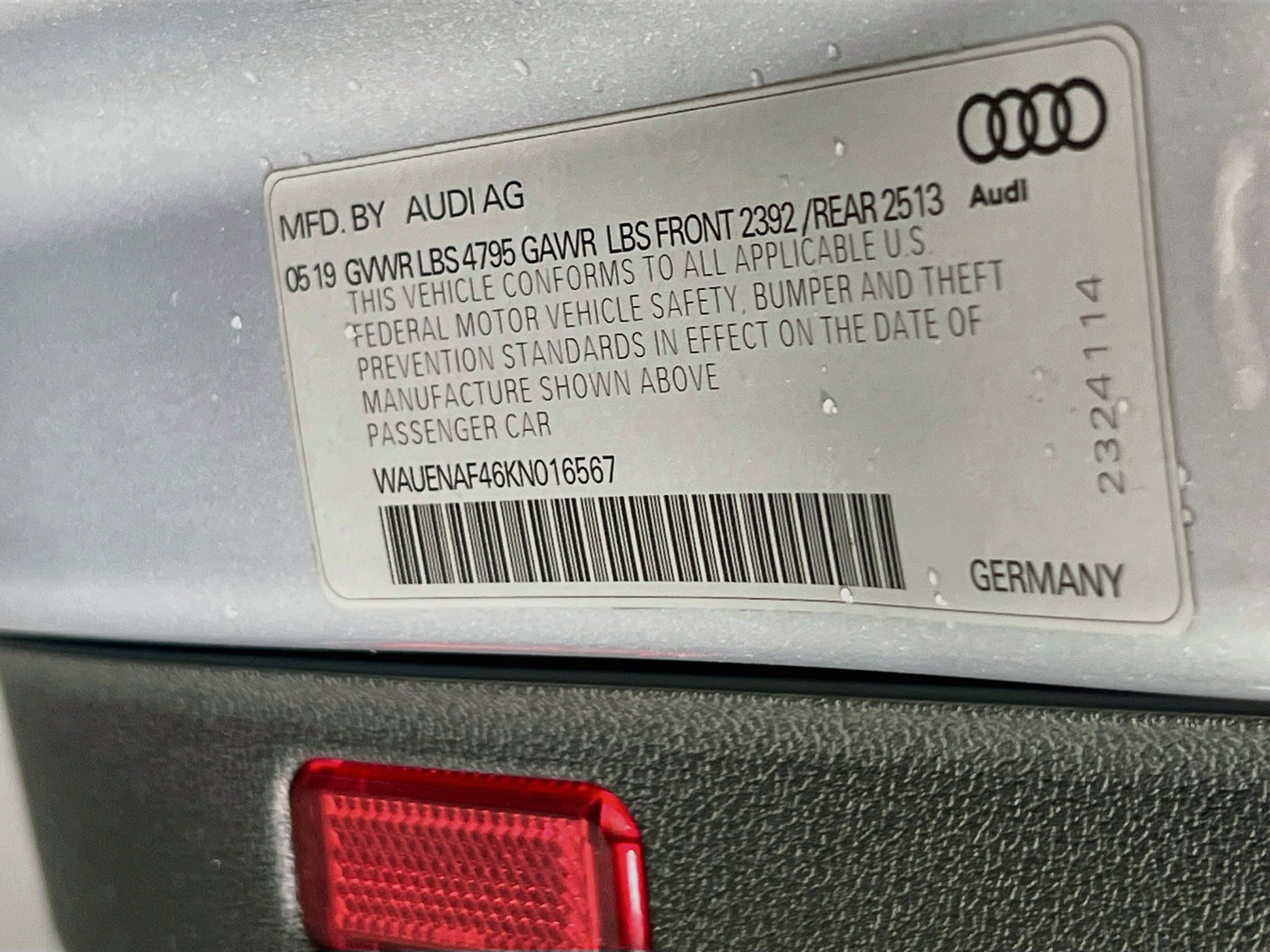 Used 2019 Audi A4 2.0T Premium Plus w/ Premium Plus Package AWD/4WD image 33