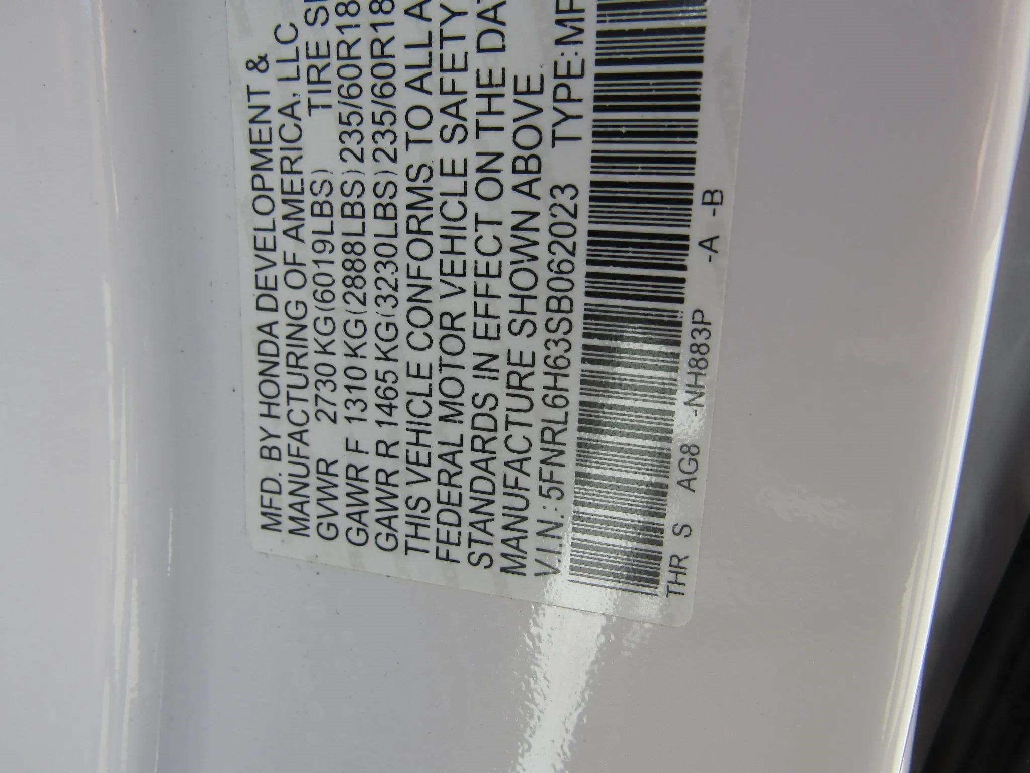 Certified 2025 Honda Odyssey EX-L image 29