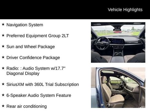 Certified 2025 Chevrolet Traverse LT w/ Sun and Wheel Package AWD/4WD image 12