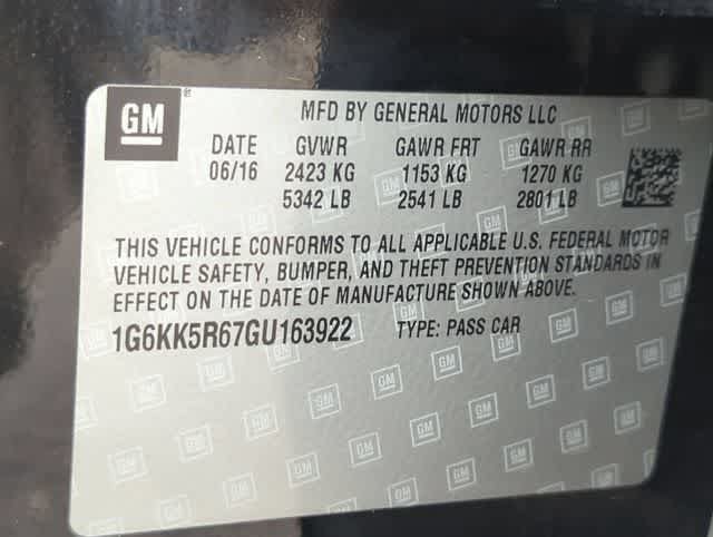 Used 2016 Cadillac CT6 Platinum w/ LPO, Ground Effects Package AWD/4WD image 36