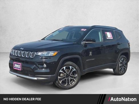 Used 2022 Jeep Compass Limited w/ Sun and Sound Group AWD/4WD image 1