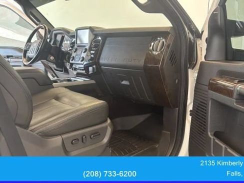 Used 2016 Ford F350 Platinum w/ Platinum Package AWD/4WD image 17