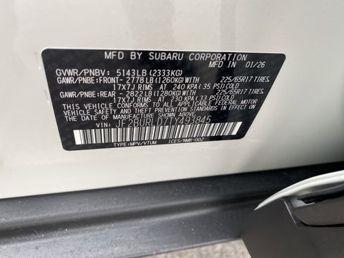 New 2026 Subaru Outback Wilderness AWD/4WD image 27