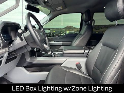 Certified 2023 Ford F150 Lightning XLT w/ Equipment Group 312A High image 12