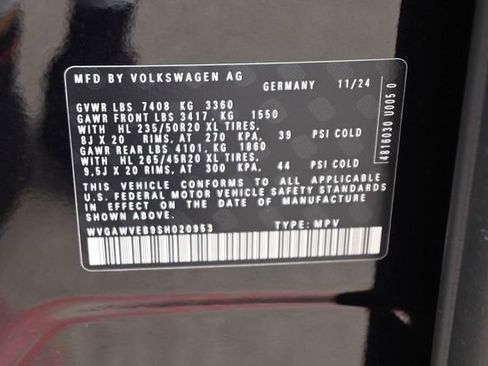 New 2025 Volkswagen ID. Buzz Pro S RWD image 21