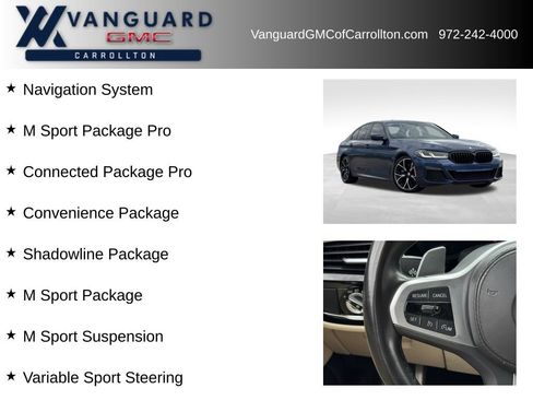 Used 2023 BMW 530i w/ M Sport Package RWD image 6