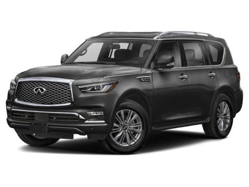 Used 2023 INFINITI QX80 Luxe w/ Cargo Package AWD/4WD image 1