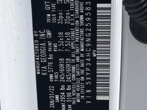 Certified 2022 Kia Telluride EX w/ Towing Package image 19