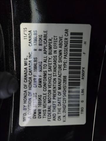 Used 2016 Honda Civic LX image 23
