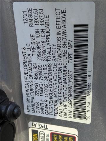 Certified 2022 Honda CR-V EX-L image 24